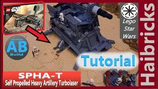 Tutorial: SPHA-T | Lego Star Wars The Justifier (75323) Alternative Build / The Clone Wars
