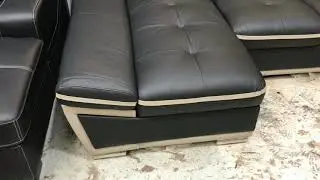 Harrison Leather 2 Seater Plus Chaise