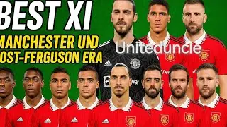 THE BEST 11 PLAYERS  FOR MANCHESTER UNITED POST SIR ALEX FERGUSON ERA!! | SUSTITUTES, COACH !!