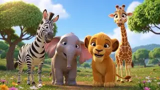 Lala Lion&rsquo;s Sunny Day Song | Fun Animal Song for Kids | Nursery Rhymes & Songs for Children