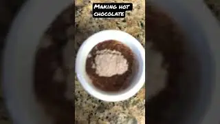 Making hot chocolate- Mr Monkey Dad