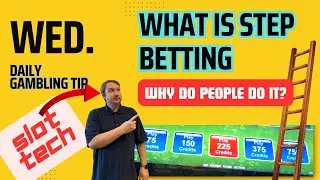 Daily Gambling Tip: Slot Machine Step or Ladder Betting 🪜 Why Do People Do It? Can I Get More Wins?