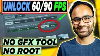 Unlock 60/90 FPS and ULTRA HD in PUBG 1.2 MOBILE || Only Works in Android 11 [Very Easy Trick ]