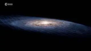 The warped galactic disc of the Milky Way wobbles like a spinning top