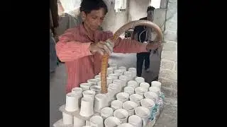 Amazing Process of Making Ceramic Tea Cups In Factory