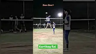 Kartikay Rai powerful spike #volleyball #jump #viral #spike #trending #power #short #video