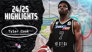 Tyler Cook Highlights 2024/25 || Turkey BSL|| Merkezefendi Belediyesi