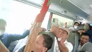 Chuyến xe đội văn nghệ khu 3 sống giao lưu phiên chợ Mường Khăng xã Thiên phủ 