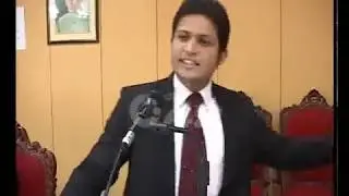 City 42 news anchor Rehan Tariq's Urdu debating glimpse