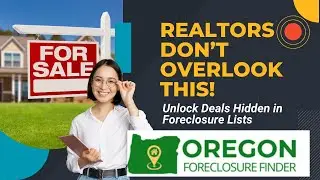 Realtor invite to Oregon Foreclosure Finder