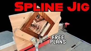 How To Make A Spline Jig FREE PLANS! | Woodworking | How To