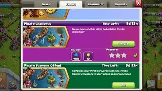 How To Complete Pirate Challenge (Clash of clans)