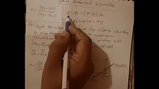 Computer Graphics : Cohen Sutherland algorithm Example 1 شرح عربي