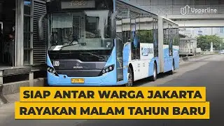 TransJakarta Siapkan 183 Armada Pada Malam Tahun Baru 2020