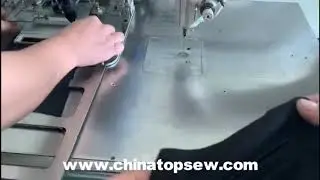 TOPSEW Automatic laser pocket welting machine
