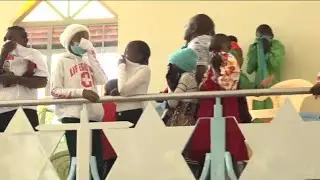 Women, Old men faint in Church for ed to Stop as Police teargas Gachagua in Church in Othaya