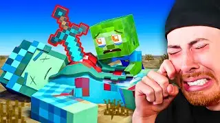 YOU CRY = DELETE MINECRAFT Challenge! (Sad Animations Try not to cry)