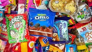 Sweet Mini Oreo Cookies ASMR | yummy Rainbow Surprise Candies, Chocolates & lollipops unpacking