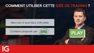 🟢L'OR LONG - Id&eacute;e de trading turbo Trading Central du 21 avril 2021
