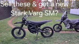 Should I sell my Surron Ultra Bee and KLX 300SM to buy a Stark Varg SM? #stark #varg #surron #klx 