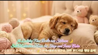 Sleep Meditation 🌙Sacred Lullaby Relaxation Awareness Dog music #meditation #relaxing music #relief