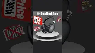 মাত্র 1399 টাকায় প্রিমিয়াম Wireless Headphone 🎧 90 HOURS Battery Backup! 🔋 #RCZStore #OnlineShopping