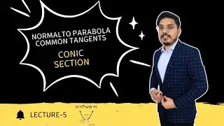 Parabola Advanced Concepts | Normals, Co-Normal Points, Director Circle, Common Tangents | JEE Mains