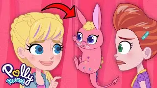 Polly tem um novo animal de estimação, conheça Confetti | 2 episódios | Polly Pocket Português