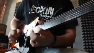 STEVE VAI - Juice (Fretless Guitar Cover by Александр Сенюшин)