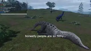 poor acanth get butchered by theri femboy gang (prior extinction Roblox)