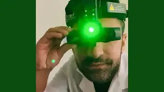 Explaining Ocular Tests (Perkins Tonometer)