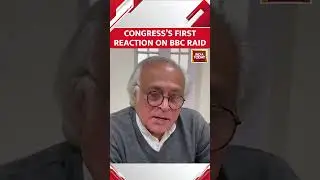 AICC General Secy Shri Jairam Ramesh&rsquo;s Response To  Income Tax Raid At BBC's Delhi Office #shots