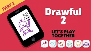 Let's Play Drawful It's Funny GAMEPLAY - part 2 (Lang: Chaotic Indonesian)