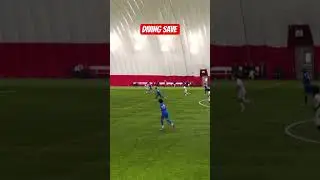 WHAT. A. SAVE. 🧤 | Acrobatic Diving Stop Keeps It Level | U18 Boys #youthgoalkeeper