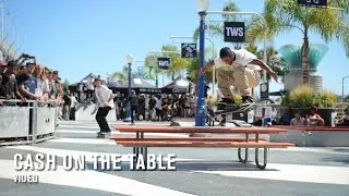 Cash On The Table Video - TransWorld SKATEboarding