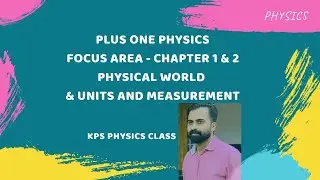 FOCUS AREA - PLUS ONE - CHAPTER 1&2