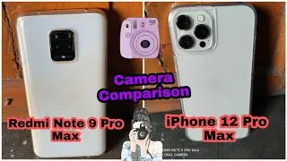 iPhone 12 Pro Max Vs Redmi Note 9 Pro Max Camera Comparison 🔥