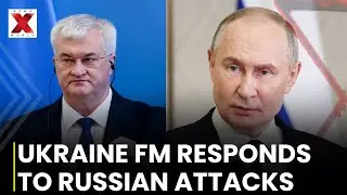 Ukraine FM Responds to Russian Attacks, Discusses Potential Trilateral Peace Talks | NewsX World