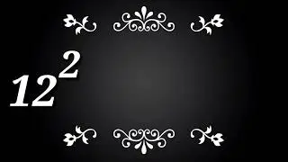 1 To 25 Square Numbers