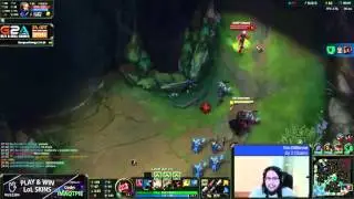 Imaqtpie - Sick Graves 1v2 Outplay - League of Legends