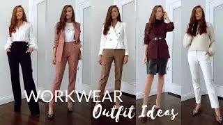5 WORKWEAR OUTFIT IDEAS | How to look stylish at work