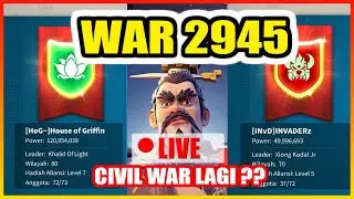 CIVIL WAR LAGI DI KD 2945 ?? RISE OF KINGDOMS INDONESIA !!