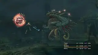 FINAL FANTASY X/X-2 HD Remaster Baaj Temple, Geosgaeno Boss.
