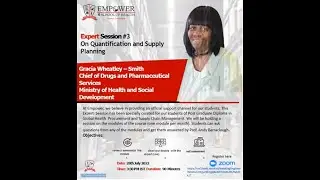 3rd Expert Session on Module 3 - Quantification and Supply Planning