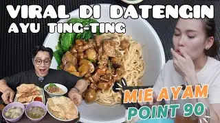 MIE AYAM VIRAL !!! DI DATENGIN AYU TING TING MAKIN VIRAL
