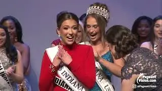 2025 Miss Indiana USA Crowning Moment - Sydney Shrewsbury