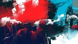 How to make digital art |  abstract painting | digital painting | painting tutorial | Photoshop