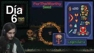Terraria | For the worthy | 💀​ ADI&Oacute;S SKELETRON💀 ​|​🤔Items por: ID🥴| Consigo la Terragrim 🤑​ [D&iacute;a 6]