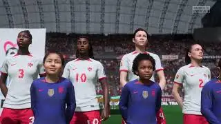 January 10, 2025 | USWNT vs CANADA | Women's Soccer Showdown | FIFA23 gameplay