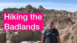 Hiking the Badlands & Chickening Out On Notch Trail! Solo Female Travel. Hiking With Dani.